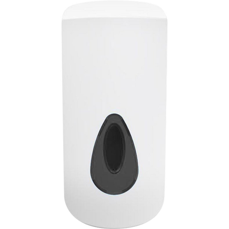Dispenser, Modular, neutral, 900 ml, hvid, plast, manuel, gr� skueglas, til p�fyldning af skum