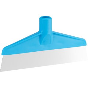 Gulvskraber, Vikan, 24,5x12,5x3,1cm, bl�, PP/rustfrit st�l, 24,5 cm, med enkeltblad *Denne vare tages ikke retur*