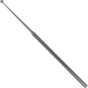 �recurette, Rudolf, Buck, 16,5cm, lige h�ndtag, 45 gr vinklet, skarp fig. 2. Indre diameter � 2,4 mm, ydre diameter � 3,7 mm. *Denne vare tages ikke retur*