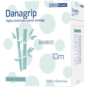 Tubular bandage, Danagrip, J, 10m x 18cm, hvid, kompressionsbandage, til sm� kroppe, engangs *Denne vare tages ikke retur*