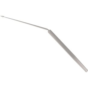 Paracentesekniv, Rudolf, 16,5cm,  spydformet, vinklet h�ndtag *Denne vare tages ikke retur*