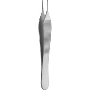 Pincet, Rudolf, Adson, 12cm, anatomisk, lige *Denne vare tages ikke retur*