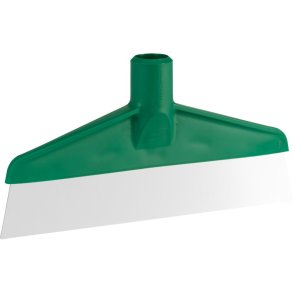 Gulvskraber, Vikan, 24,5x12,5x3,1cm, gr�n, PP/rustfrit st�l, 24,5 cm, med enkeltblad *Denne vare tages ikke retur*