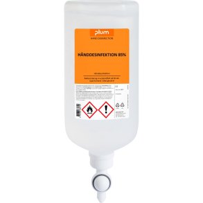 H�nddesinfektion, Kiilto, 1000 ml, 85 % ethanol blanding hvoraf 6% er IPA