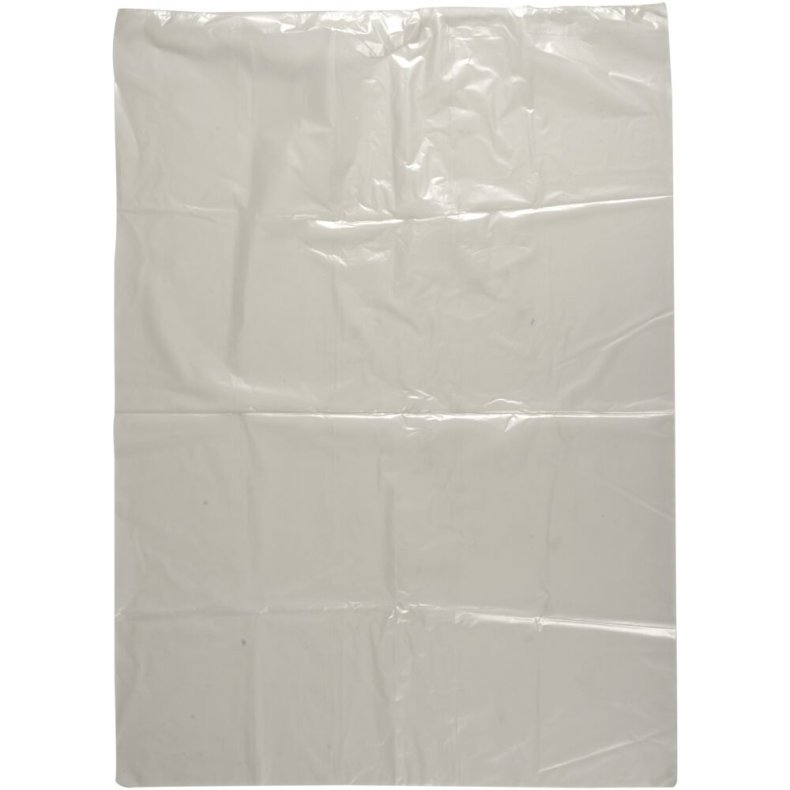 S�k, 100 l, klar, LDPE/genanvendt, 72x112cm