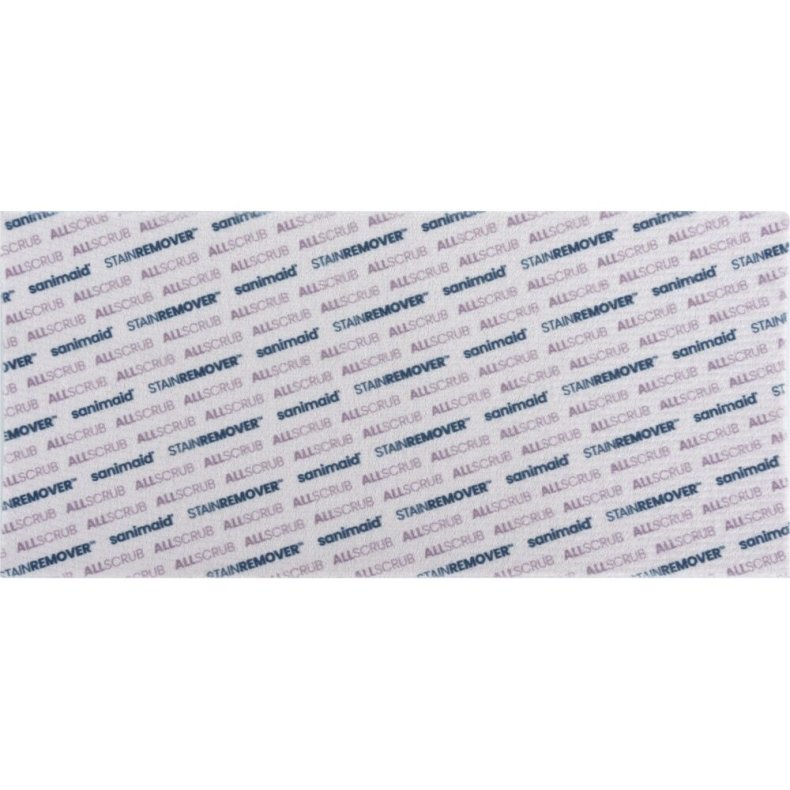 Skuresvamp, Sanimaid Allscrub, 250x115mm, gr�, karborundum, 25 cm *Denne vare tages ikke retur*