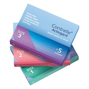 Vaginaltampon, Contrelle Activgard, str. 3, 5 stk. *Denne vare tages ikke retur*