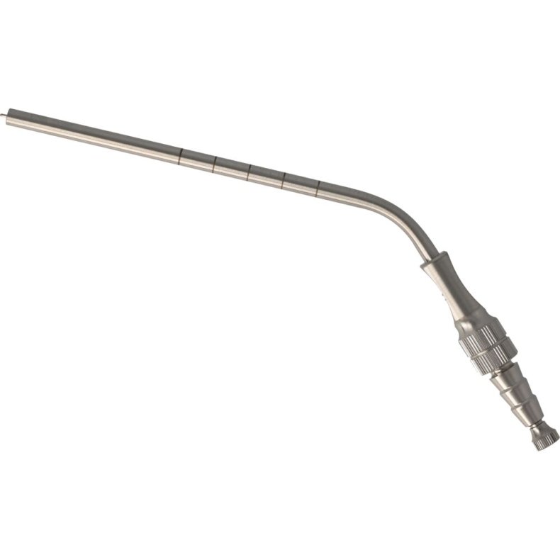N�sesug, Frazier, CH 15, 10cm, �5mm, med sugekontrol, vinklet