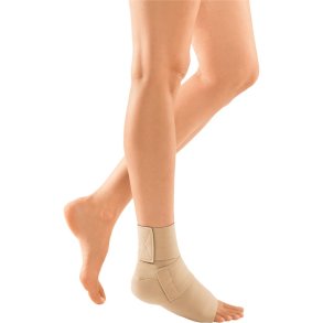 Bandage, Juxtalite, ankel-fod, beige, wrap, medium *Denne vare tages ikke retur*