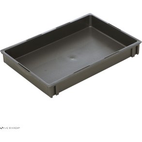 Plastbakke, Vileda Equipe, 50x35x7cm, 5 l, gr�, 70% genanvendt plast *Denne vare tages ikke retur*
