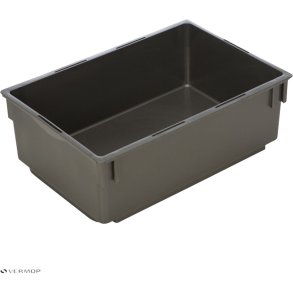 Plastbakke, Vileda Equipe, 50x35x17cm, 15 l, gr�, 70% genanvendt plast *Denne vare tages ikke retur*