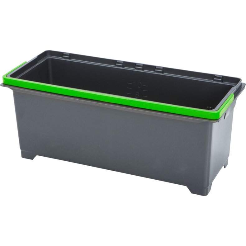 Moppeboks, Vileda Equipe, 50x22x21cm, 10 l, gr�n, 70% genanvendt plast *Denne vare tages ikke retur*