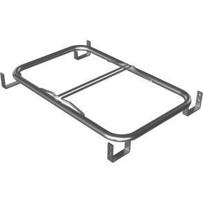 Affaldsramme, Vileda Equipe, 35x45x6cm, st�l, til 2x60l poser *Denne vare tages ikke retur*