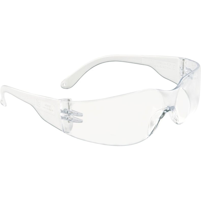 Beskyttelsesbrille, THOR Protect Basic, One size, klar, PC, antirids, flergangs