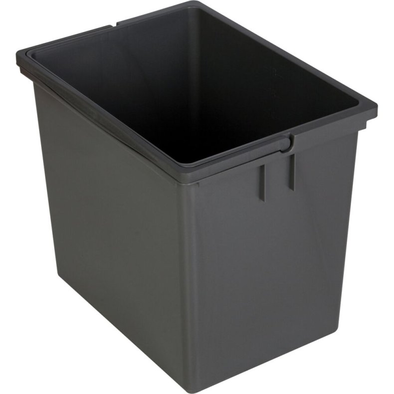 Inventarspand, Vileda Equipe, 25x34x30cm, 17 l, gr�, 70% genanvendt plast *Denne vare tages ikke retur*