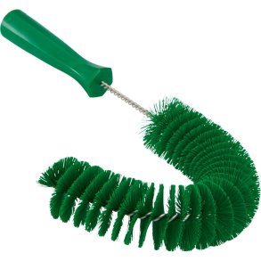 R�rb�rste, Vikan, 36cm, �5,5cm, gr�n, polyester/PP/rustfrit st�l, medium *Denne vare tages ikke retur*