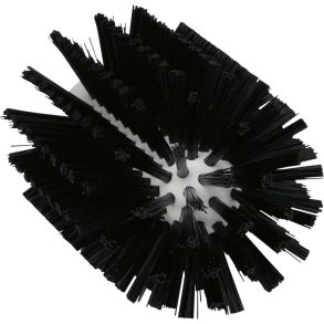 R�rb�rstehoved, Vikan, 16cm, �9cm, sort, polyester/PP/rustfrit st�l, medium *Denne vare tages ikke retur*