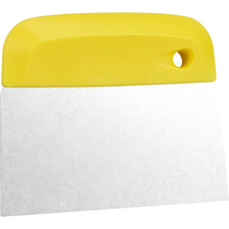 H�ndskraber, Vikan, 14,6x3x11,5cm, gul, PP/rustfrit st�l, 14.6 cm *Denne vare tages ikke retur*