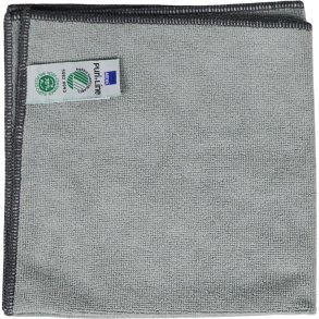 Reng�ringsklud, ABENA Puri-Line Soft, 32x32cm, gr�, mikrofiber, 70% genanvendt