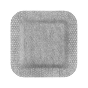Superabsorberende bandage, Biatain Superabsorber, 7,5x7,5cm, gr�, hydrofob, uden kl�ber, latexfri, steril, engangs *Denne vare tages ikke retur*