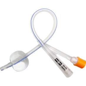 2-vejs foley kateter, UnoQuip, open end, CH 16, 28cm, 10 ml, semi-integreret ballon *Denne vare tages ikke retur*