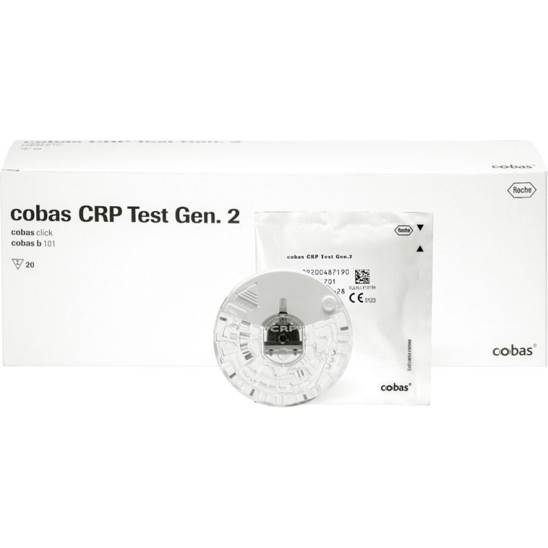 CRP test, Cobas, Gen 2.