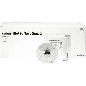 HbA1C test, Cobas, Gen 2.