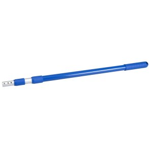 Teleskopskaft med klik, Clean Plus, bl�, aluminium/PA/plast, 70-180 cm