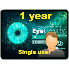 Software, �rslicens til EyeHandy grundlicens 1 bruger, �rligt