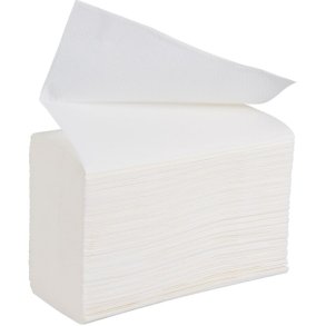 H�ndkl�deark, ABENA Care-Ness Excellent, 2-lags, Z-fold, 24x18,4cm, 8 cm, hvid, nyfiber, komprimeret