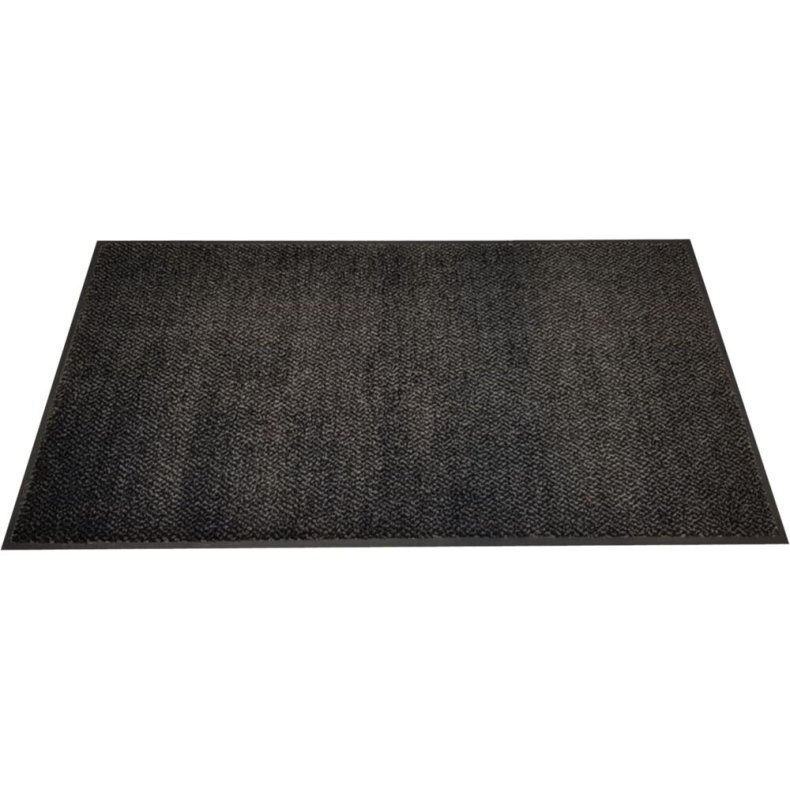 Tekstilm�tte, Iron-Horse XL ECO, Ebony, 150x115cm, koksgr�, nitril/nylon, med bagside og kanter
