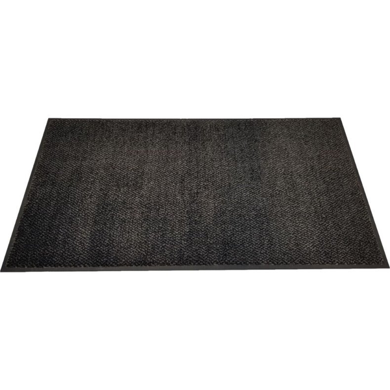 Tekstilm�tte, Iron-Horse XL ECO, Ebony, 200x115cm, koksgr�, nitril/nylon, med bagside og kanter