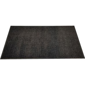 Tekstilm�tte, Iron-Horse XL ECO, Ebony, 250x150cm, koksgr�, nitril/nylon, med bagside og kanter
