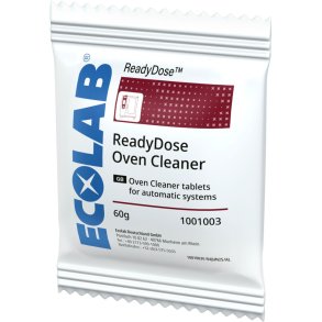 Ovnreng�ring, Ecolab ReadyDose, med farve, uden parfume, 50 stk