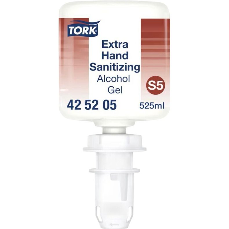 H�nddesinfektionsgel, Tork, Mini, 525 ml, 74,4% ethanol, S5