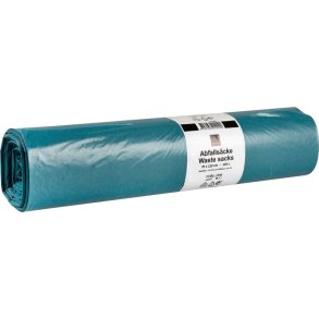 S�k, 120 l, bl�, LDPE/genanvendt, 70x110cm