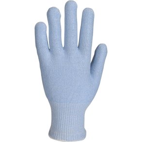 Handske, sk�reh�mmende, SafeCut, 9, bl�, HPPE, niveau E