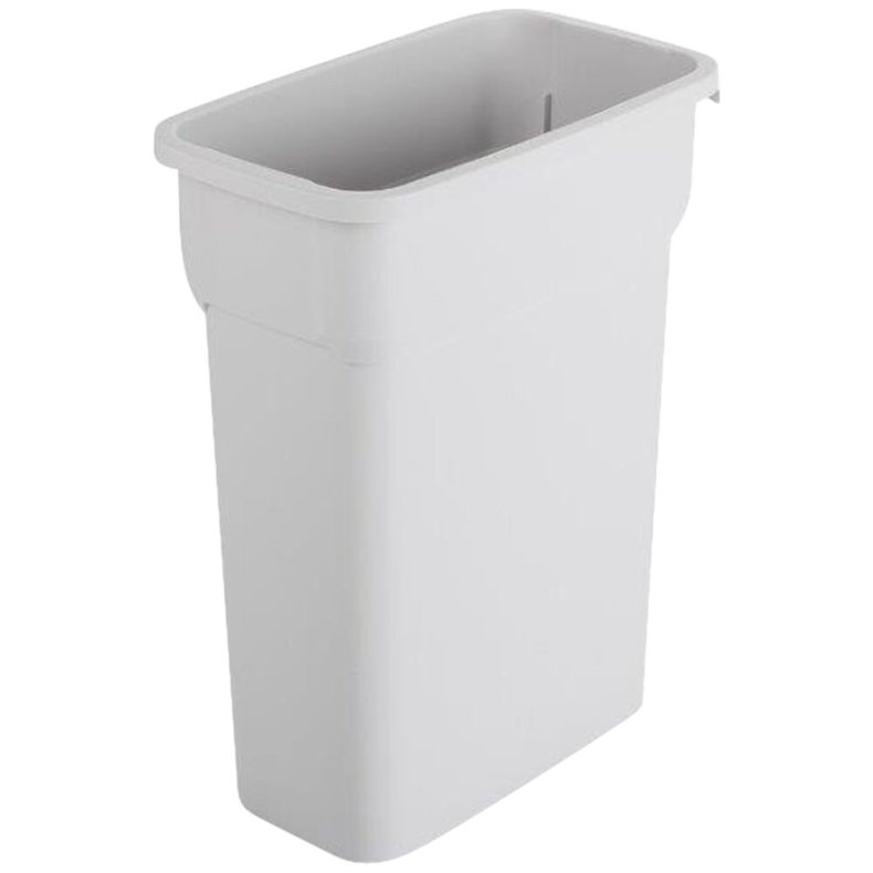 Affaldsspand, Rotho Selecto, gr�, plast, 55 l, til kildesortering