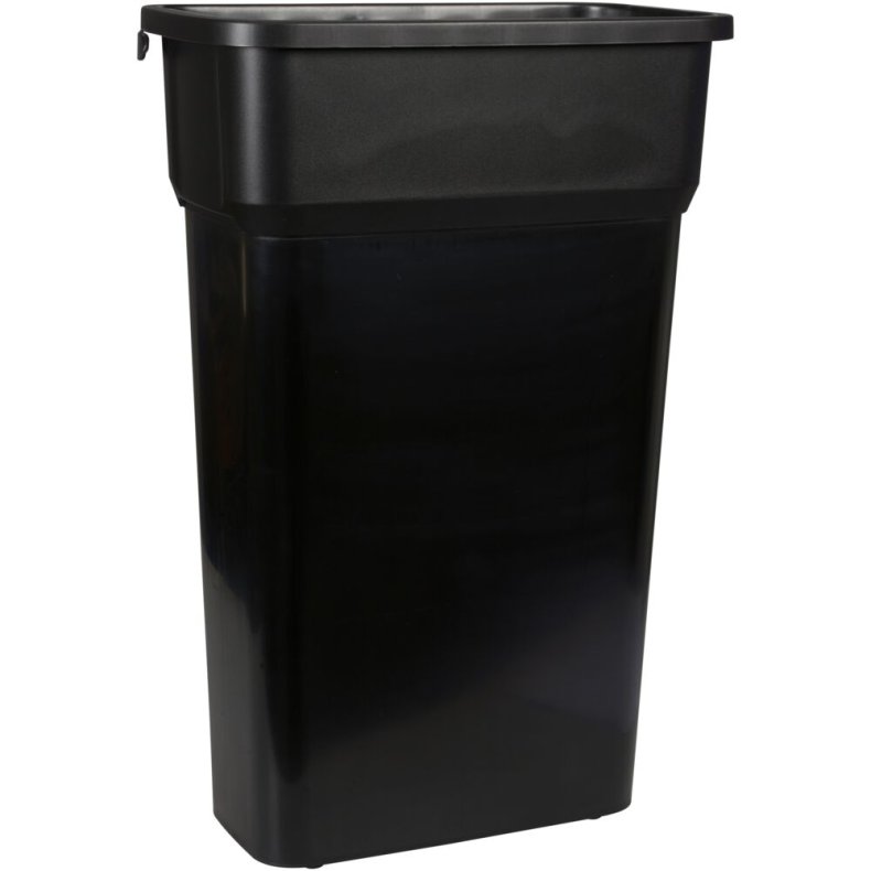 Affaldsspand, Rotho Selecto, sort, plast, 70 l, til kildesortering