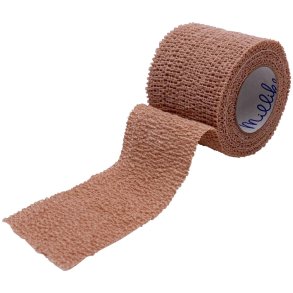 Kompressionsbind, Coflex TLC, 2,7m x 5cm, beige, lag 2, m/visuel indikator, latexfri, usteril