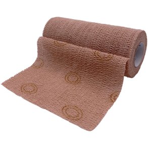 Kompressionsbind, Coflex TLC, 4,5m x 15cm, beige, lag 2, m/visuel indikator, latexfri, usteril