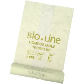 Biopose, ABENA Bio-Line, 15 l, transparent gr�n, 45x45cm