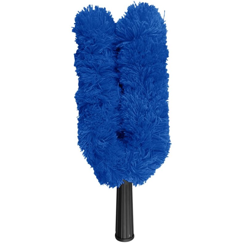 Afst�ver, V-mop, 30cm, bl�, akryl/bomuld, 2-grenet