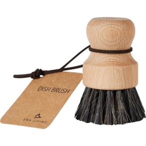 Opvaskeb�rste, Ena Living, 9x6cm, nature, hesteh�r/b�getr�/PBT, uden skaft, bl�d
