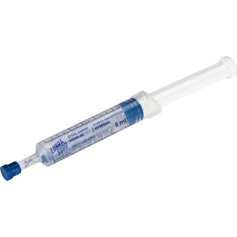 Hydrogel, Lubrasorb, 6 ml, latexfri, steril *Denne vare tages ikke retur*