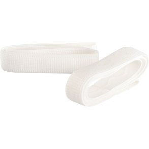 Fikseringsb�nd, Greaturo, 60x2cm, hvid, 2 stk. pr. pose, uden knapper, usteril