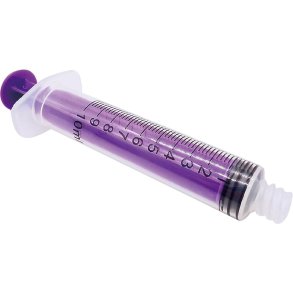 Ern�ringsspr�jte, 10 ml, lilla, ENFit, steril *Denne vare tages ikke retur*