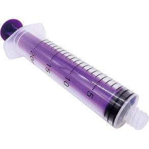 Ern�ringsspr�jte, 20 ml, lilla, ENFit, steril, engangs *Denne vare tages ikke retur*