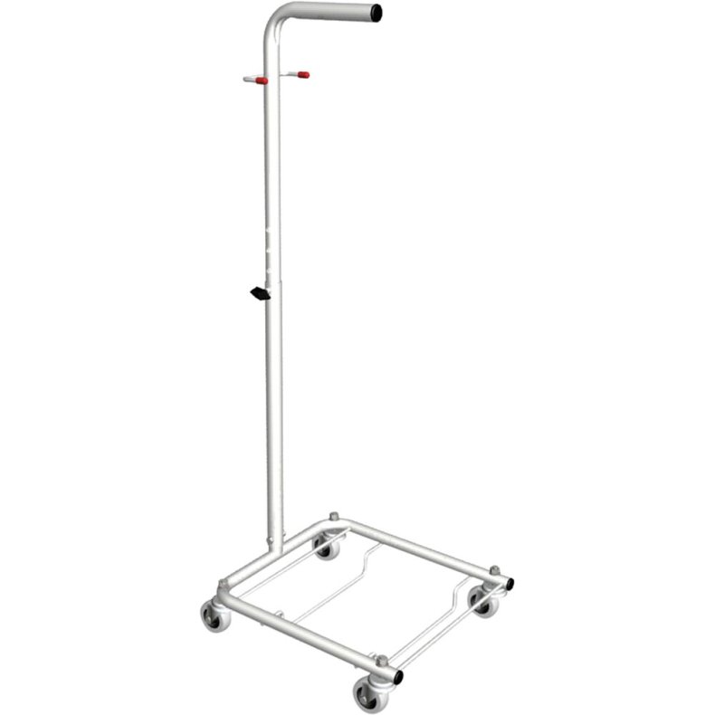 Spandvogn, NMF Vindy Mini, rustfrit st�l, m. 4 hjul