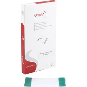 Filmforbinding, Spycra Film, 8x6cm, med silikonekl�b, steril *Denne vare tages ikke retur*